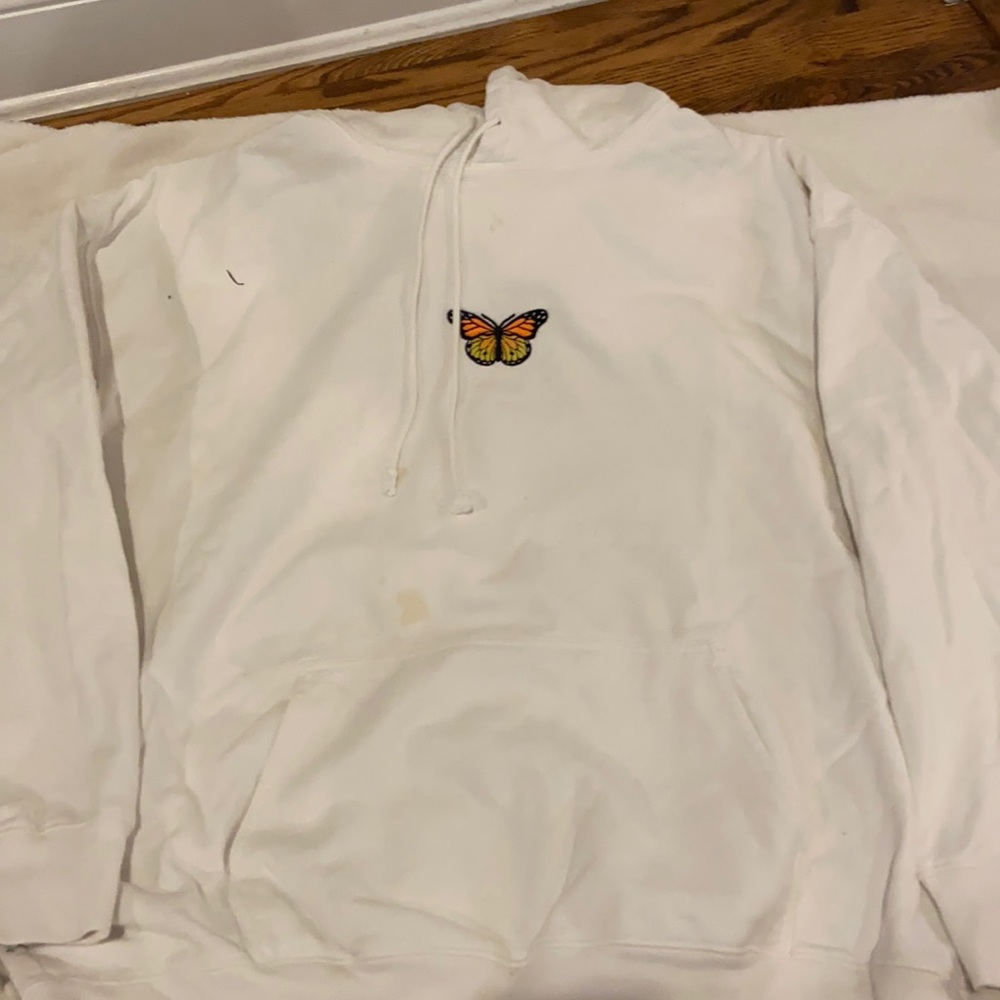 brandy melville butterfly hoodie